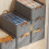 Clothes Organizer 26L Khaki 47x28x20cm Foldable 7