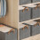 Clothes Organizer 26L Khaki 47x28x20cm Foldable 3