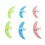 Eyelash Separator for Lash Extensions Silicone Pads Makeup Tool 3 Colors 15