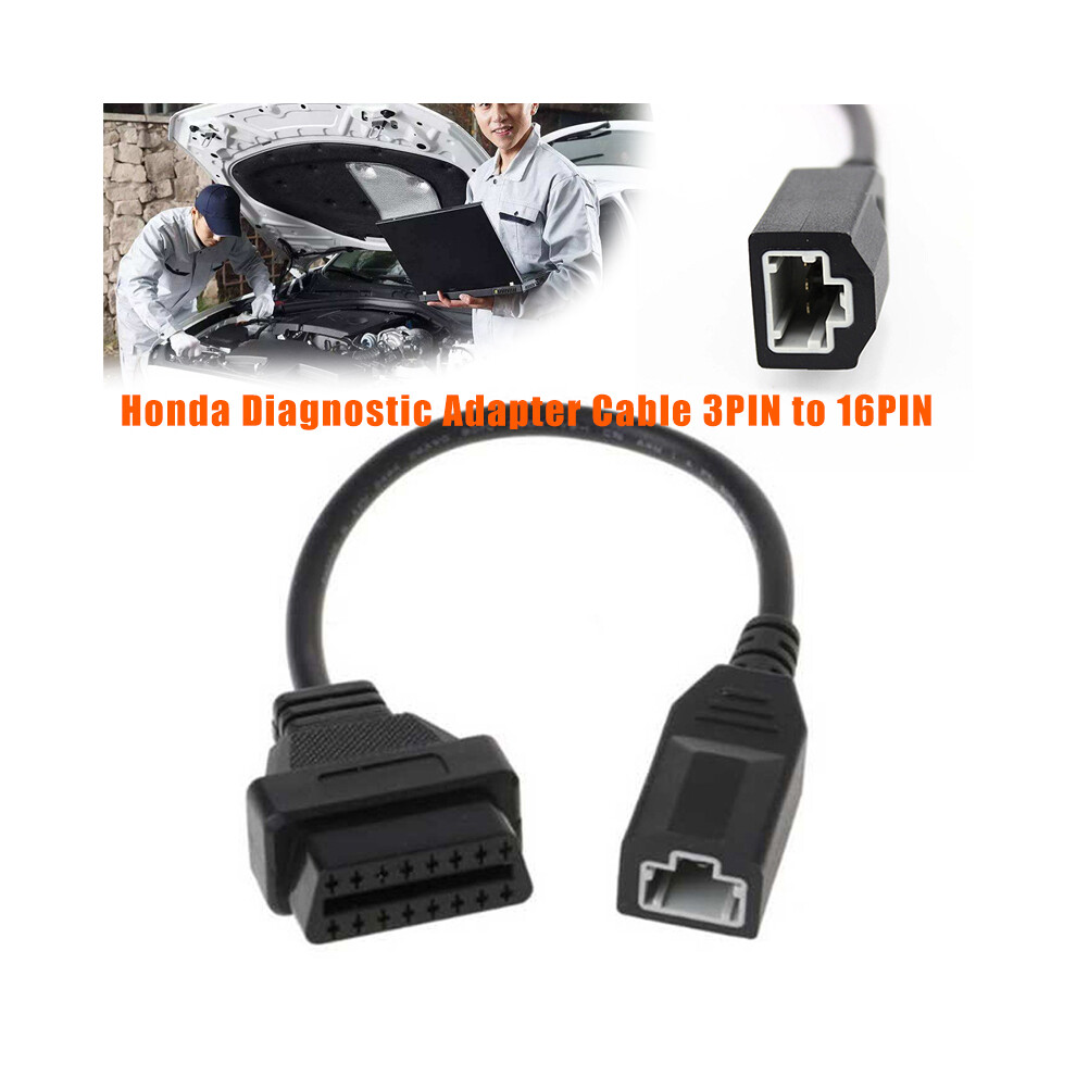 For Obd Diagnostic Cable 3Pin To 16Pin Obd Cable Obd1 To Obd2 Connect Cable 6431700989885