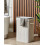 Beliani Laundry Basket KALUTARA Bamboo Grey 4