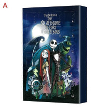 (A) 24 X Halloween Doll Advent Calendar Nightmare Before Christmas Advent Calendar B
