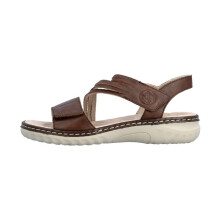 Sandali in pelle Rieker - Marrone
