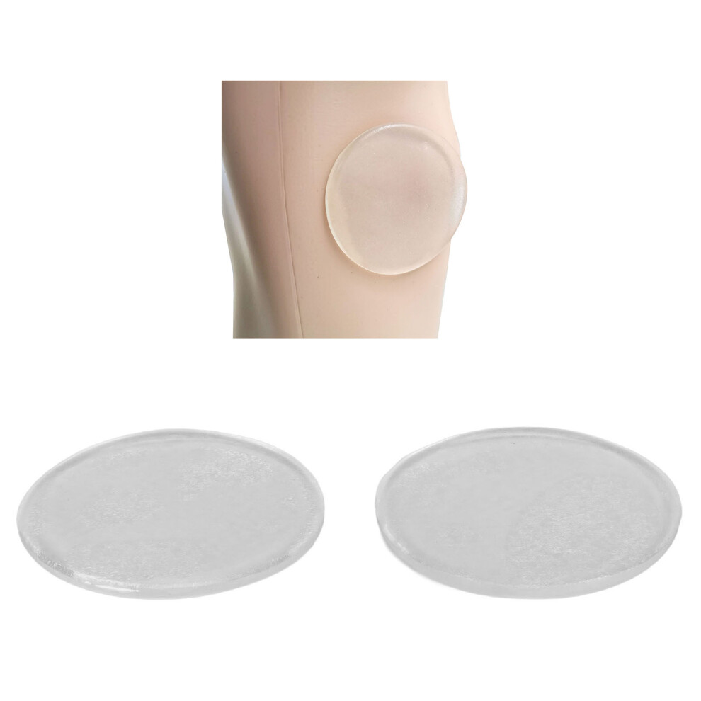 2pcs Ankle Gel Cushion Pads for Ice Skating, Hockey & More