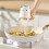 (White) Measuring Glass Salt Shaker - Kitchen Storage 3