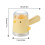(Yellow) Measuring Glass Salt Shaker - Kitchen Storage 3