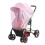 (Pink) Washable Mosquito Net for Baby Stroller & Crib 2