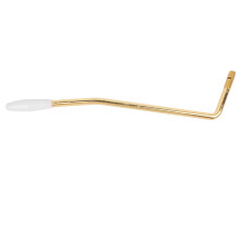 Gold Metal Electric Guitar Tremolo Arm with White Handle