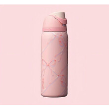(24oz) Owala 24oz/32oz FreeSip Stainless Steel Water Bottle  Sugar Plum Fairy B