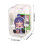(White) \"Acrylic Display Case for Action Figures - Free Standing\" 7