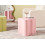 Beliani Side Table SAKAMI Pastel Pink 2