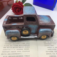 Personalized Huge Rustic Spring Metal Truck Decor, Farm Truck Rustic, Easter Truck Decor, Vintage Metal Truck Planter