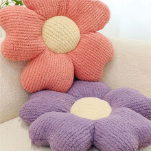Flower Pillow, Flower Shaped Pillow, Flower Floor Pillow, Cute Flower Pillow, Aesthetic Pillow, Decorative Pillows C