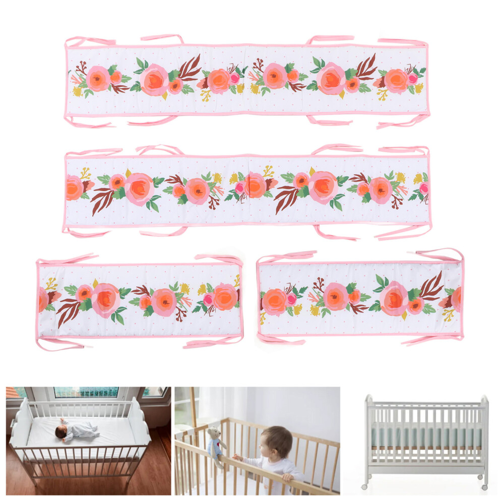Extra Tall Toddler Bed Rail Guard Polyester Fence for Safety Style 1