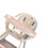 Sakura Pink Height-Adjustable High Chair with Tray 3