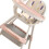 Sakura Pink Height-Adjustable High Chair with Tray 5