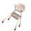 Sakura Pink Height-Adjustable High Chair with Tray 6