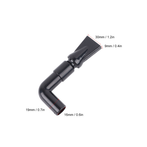 Duckbill Nozzle 0.5in Rotatable Elbow Water Return 1