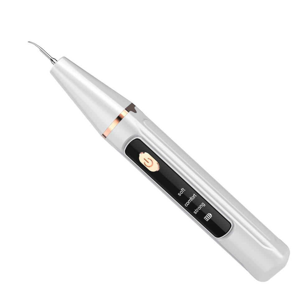 Electric Dental Calculus Remover - Stainless Steel Tartar Scraper for Tooth Stains