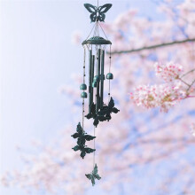Carillons éOliens Papillon, Carillons éOliens en MéTal Bleu pour L'ExtéRieur, Cadeaux Papillon pour Femmes, DéCorations Papillon, DéCoration