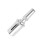Trombone Pressure Relief Valve Brass Silver 9