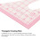 5Pcs Transparent Triangular Curve Sewing Rulers Set for Beginners 3