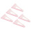 5Pcs Transparent Triangular Curve Sewing Rulers Set for Beginners 12