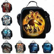 (G) Jurassic World Personalised Insulated Lunch Bag Kids Leakproof School Food Box