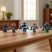 5pcs Nin Jago Forbidden Five Minifigur Baustein Set Spielzeug Figuren Kids Gift