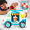 (HE8064) Foam Ice Cream Maker Bath Toy for Babies 6
