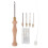 Solid Wood Punch Needle Tool Set with Adjustable 1.6mm-5mm Needles 3