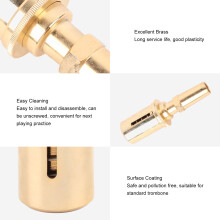 Goldenes Posaunen-Druckventil, Messing