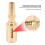 Trombone Pressure Relief Valve Brass Gold 5