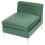 Beliani 1-Seat Section EVJA Velvet Green 7