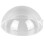 Clear Plastic Christmas Fillable Baubles 3.9in High Transparency 8