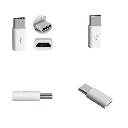 Type-C Adapter, Micro USB to USB-C, Dual-Sided 1
