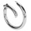 20Pcs Spring O-Rings 1.61in Dia 0.2in Thick Silver 5