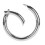20Pcs Spring O-Rings 1.61in Dia 0.2in Thick Silver 9