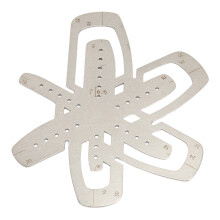 Leather Strap End Template Ruler