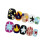 (S) Colorful Press On Fake Nails - 10pcs 2