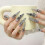 (M) Glitter Silver Pointed Fake Nails for Stage Performance 7