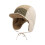 (Beige) Windproof Thermal Winter Hat with Earflaps 2