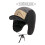 (Black) Windproof Thermal Winter Hat with Earflaps 2