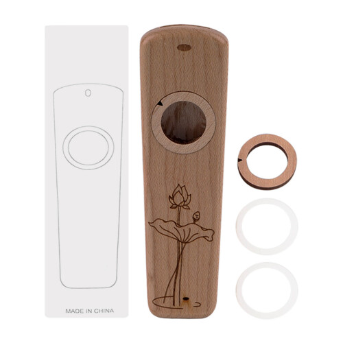 Walnuss Holz Kazoo 2