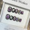 (XS) Ongles Courts Résine Mauve Noir 4