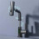 Digital Lavatory Faucet G1/2 Black 65.4oz 7