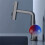Digital Lavatory Faucet G1/2 Black 65.4oz 10
