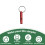 (red) Waterproof Aluminum Emergency Whistle with Keychain 3