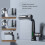 Digital Lavatory Faucet G1/2 Black 65.4oz 8