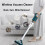 Green 8500PA Model Cordless Vacuum 500ml 40.8cm 4